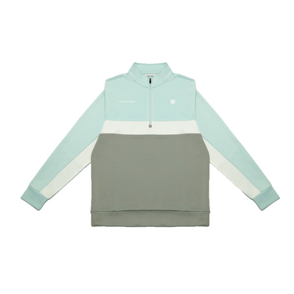Blue Whisper Signature Quarter Zip