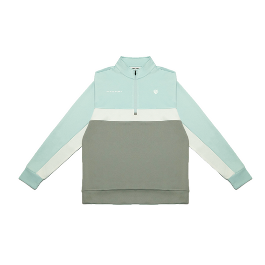 Blue Whisper Signature Quarter Zip
